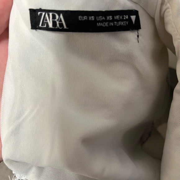 Zara Checkerboard Crop Top XS AS SEEN ON WEDNESDAY - Picture 2 of 2